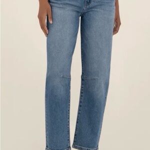Kut from the Kloth High Rise Barrel Leg Jeans